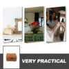 Imitation Rattan Box Simulated Handwoven Case Storage Baskets Retro Style Suitcase Duvet Wicker Picnic Hamper Toy 6