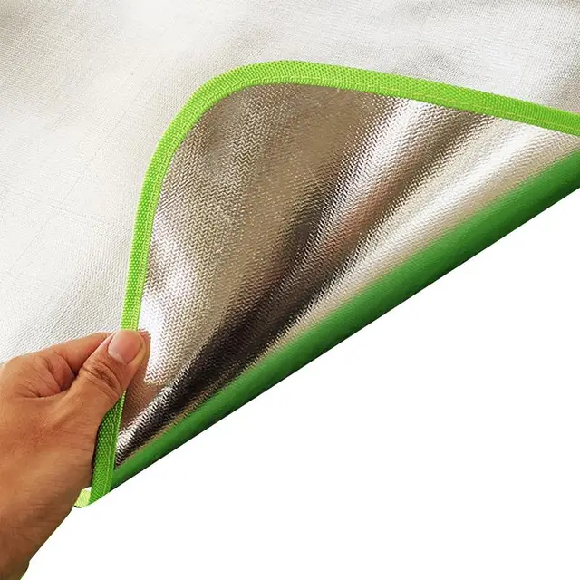 Új Tűzálló Grill Szőnyeg Tűz Pit Kültéri Teraszos Fa Égő Gáztűzhelyi Pad Fedélzet Fű Bbq Terasz Pázsit - Image 5