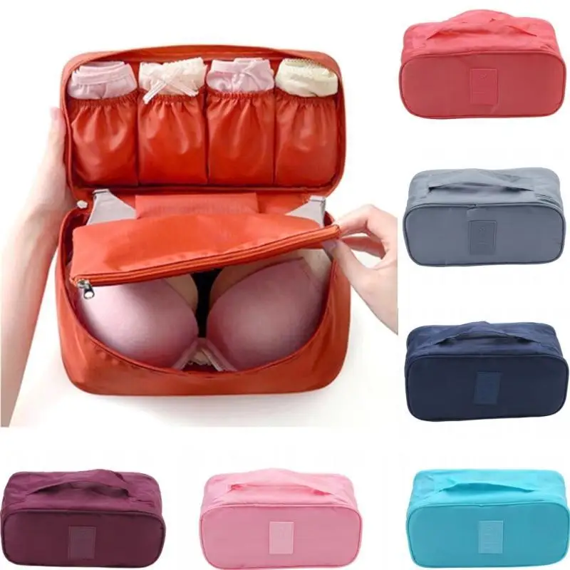 

Underwear Bra Finishing Bag Cosmetics Bags Waterproof Travel Box Wash Package Toiletry Organizer Multifunctional High Capacity