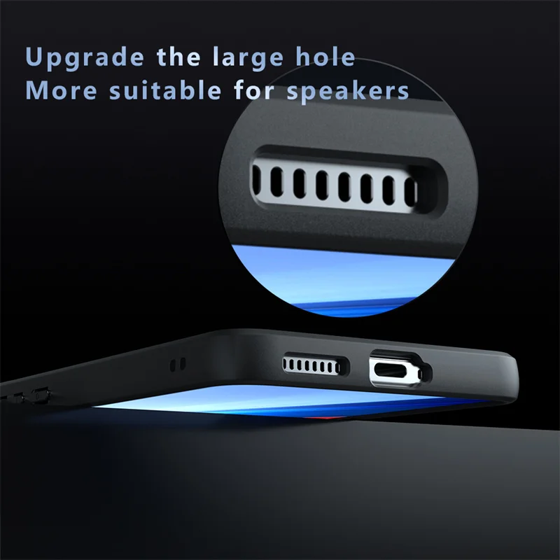 Enhanced Shockproof Matte Rugged Cover - Hybrid Soft TPU+PC, Anti-Fingerprint