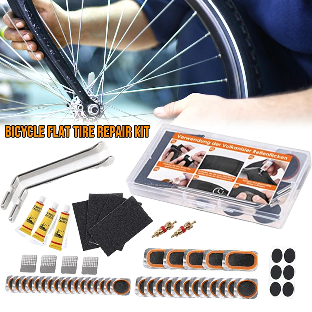 Flat Tire Tire Patch Free Be Repaired Plugging Run Flat Tires 4+