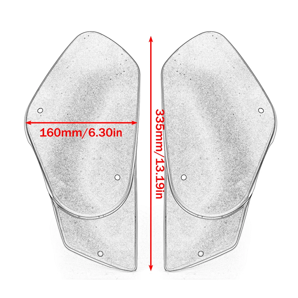 XSR700 Motorrad links und rechts Vollrahmen-Abdeckungsschutz-Schutzplatte für Yamaha XSR 700 2016–2024 2023 2022 2021 2020 2019 2018 – Detail 2