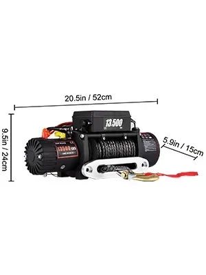 Winch specifications
