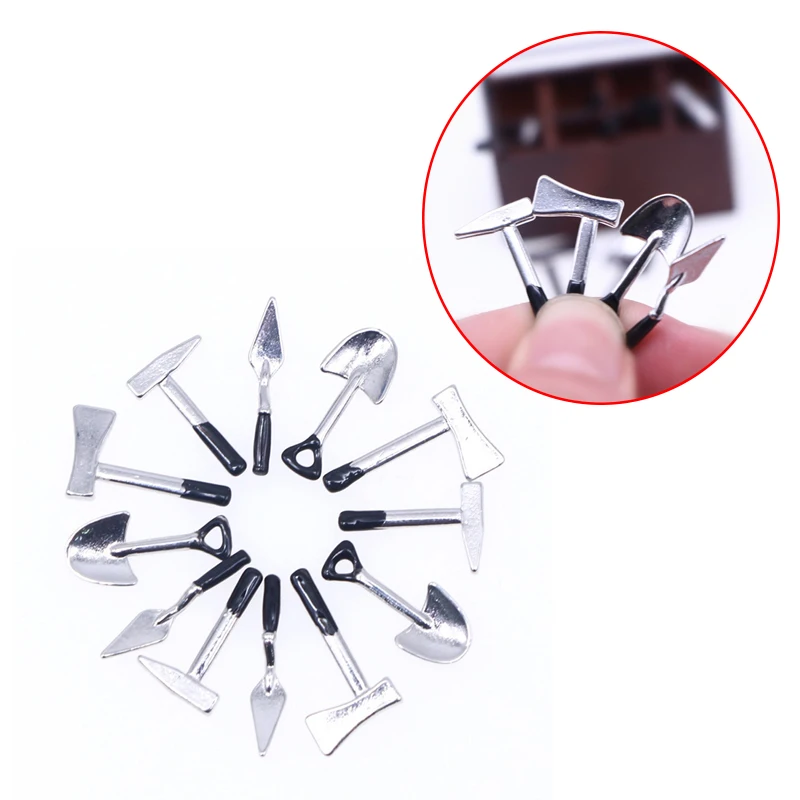 

Миниатюрные Инструменты для ремонта модели игрушек для украшения кукольного домика 1/12 Миниатюрные аксессуары для кукольного домика миниатюрное украшение для садоводства