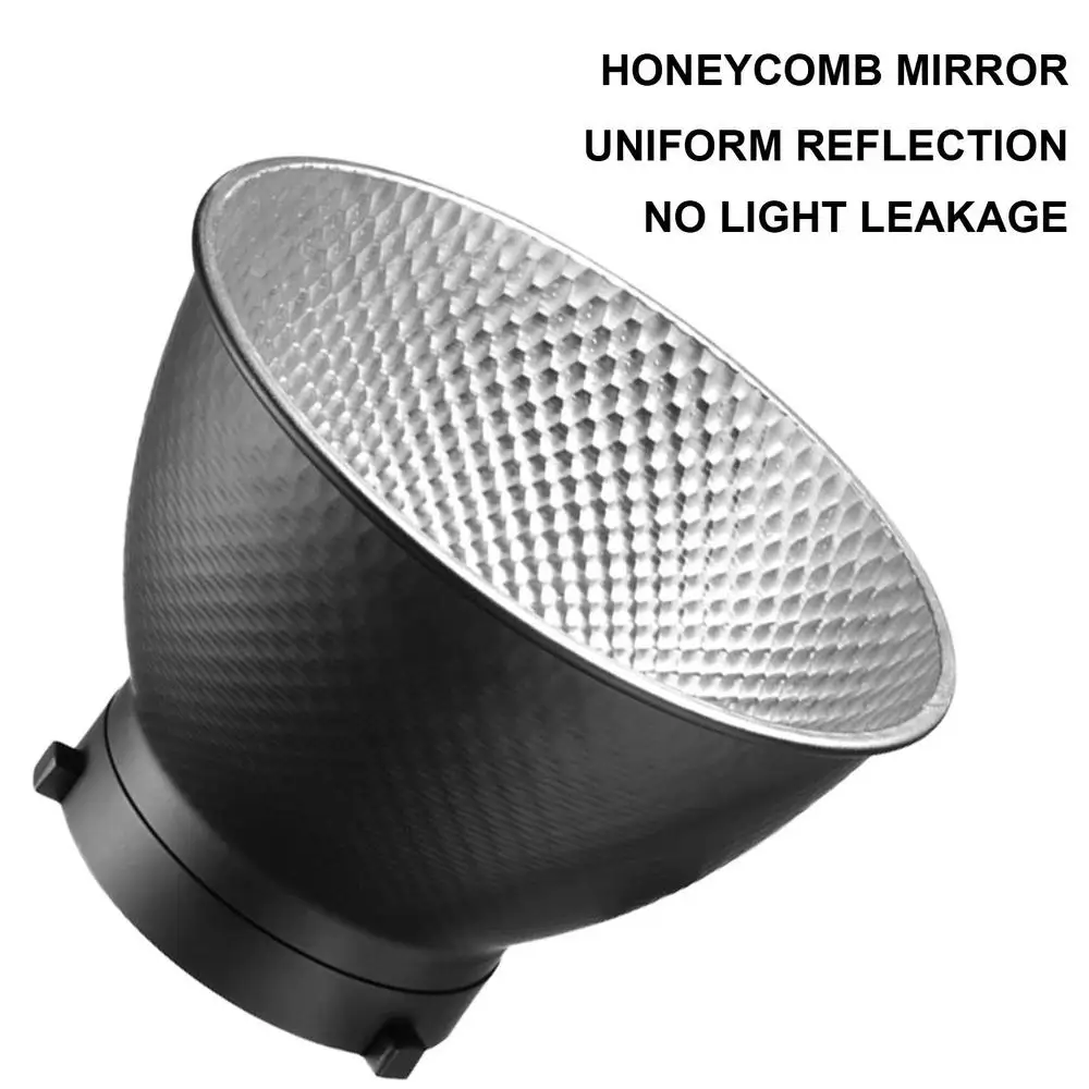 Description Picture 4 of item7inch Standard Reflector Diffuser Lamp Shade Dish With Honeycomb Grid For Bowens Mount Studio Strobe Flash Light Speedlite