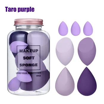 7Pcs/Set Makeup Sponge Set Face Beauty Cosmetic Powder Puff For Foundation Cream Concealer Make Up Blender Tools 2