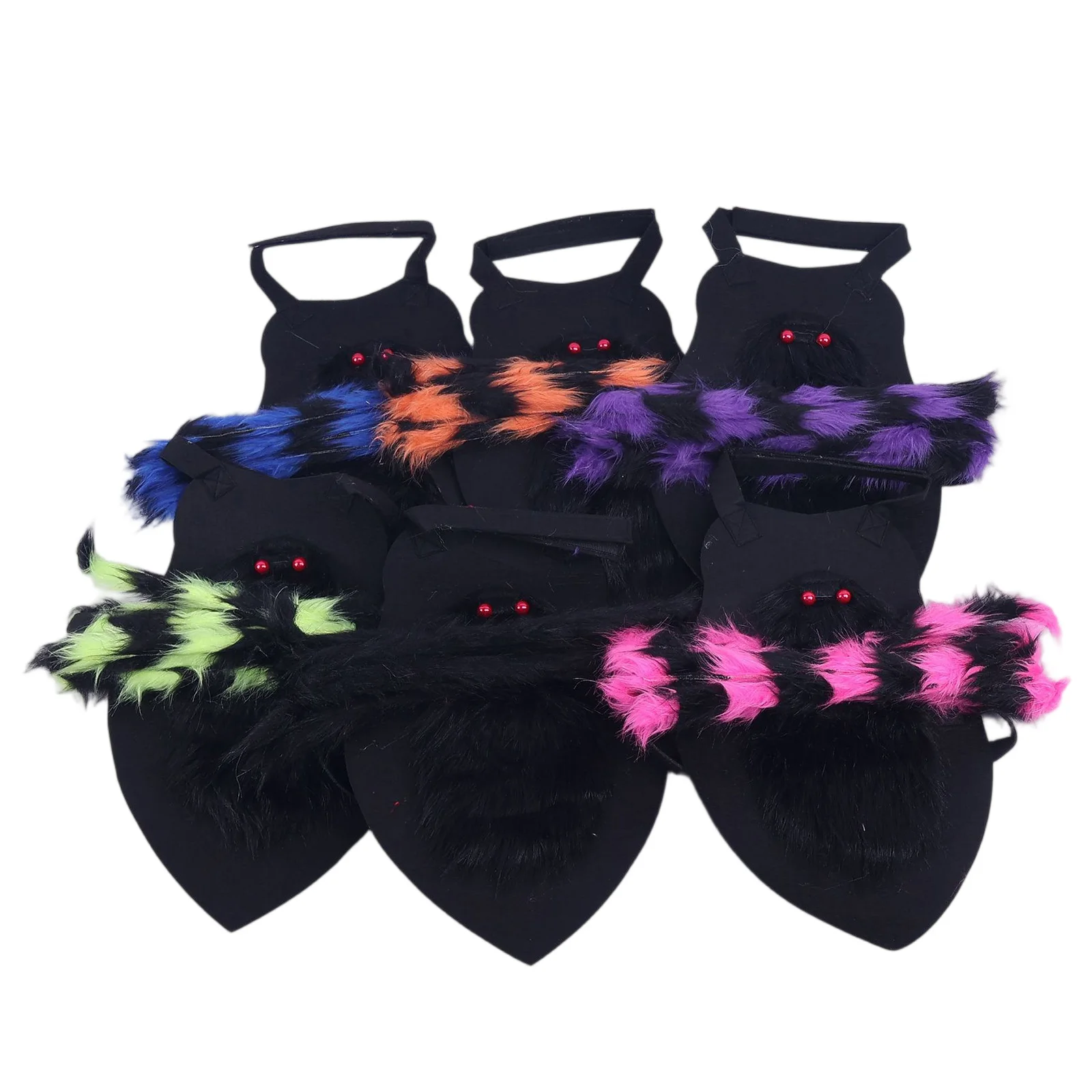 강아지 할로윈 의상, 무서운 애완동물 털복숭이 거미 의상, 재미있는 거미 옷, 파티 코스프레 의상