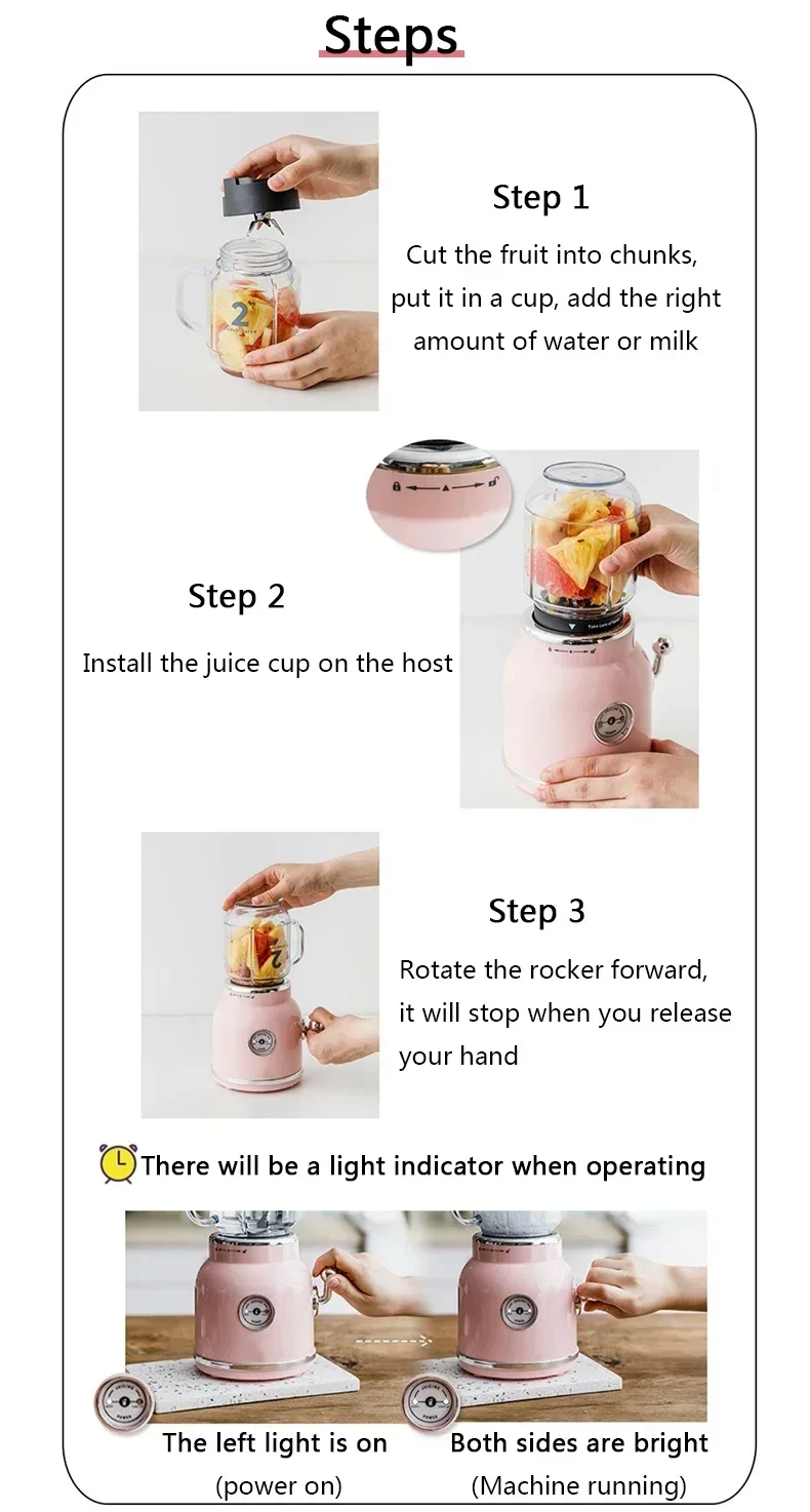 Closeup of blender blades and cup