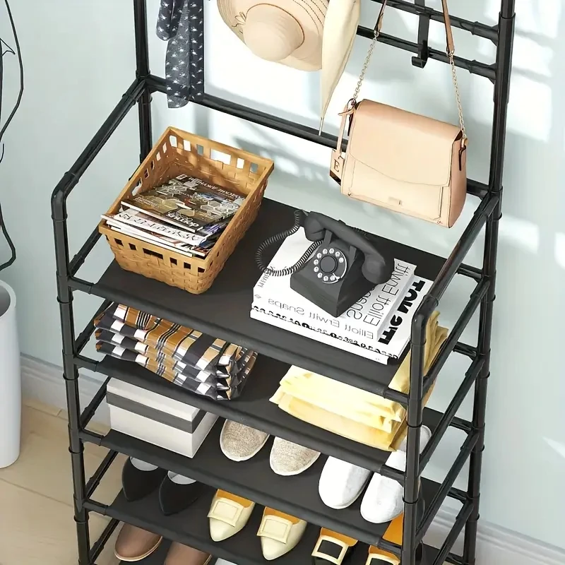 Entryway Shoe & Coat Rack 1