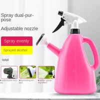 Plastic Watering Can Pot Gardening Supplies Garden Plants Adjustable Pressure Spray Water Kettle Indoor 1L Flower Sprayer Home 3