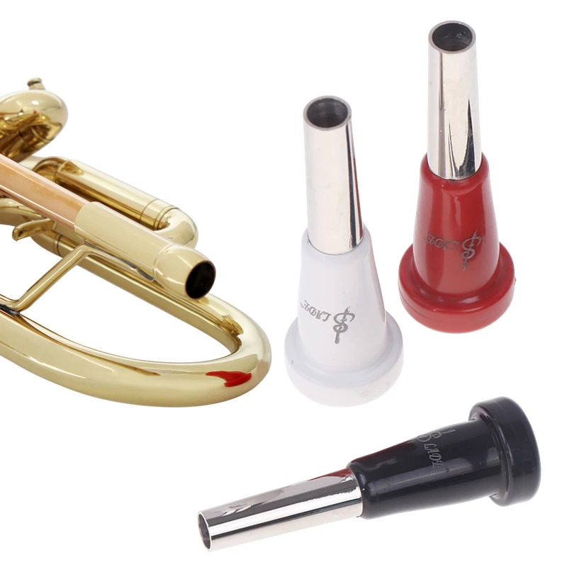 1PC Professional Trumpet Mouthpiece 7C Metal ABS Trumpet Replacement Mouthpiece Brass Musial Instrument Performances Accessories