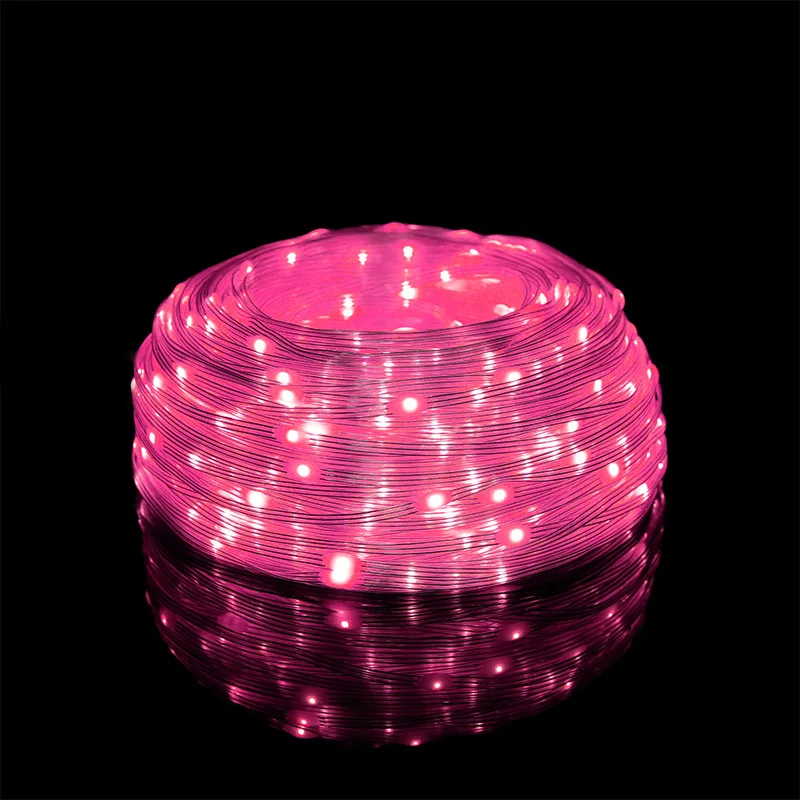 thumbnail image 1 of Guirnalda de luces navideñas para exteriores, 100/150 m, resistente al agua IP67, para decoración de Año Nuevo 2025, 1 of 5