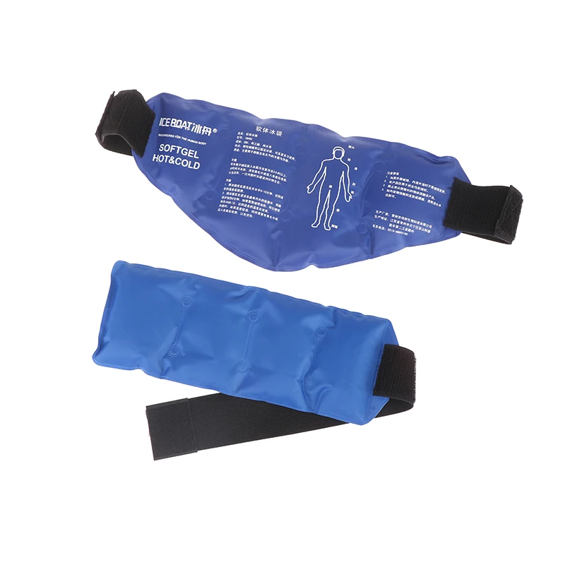 Ankle Brace Ice Pack Wrap For Injuries Hot Cold Therapy Reusable Gel Cold Pack Ankle Support For Pain Relief Sprains 4