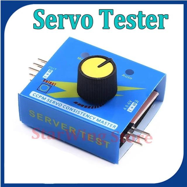 Multi Servo Tester 3CH ECS Speed Power Channels CCPM Meter