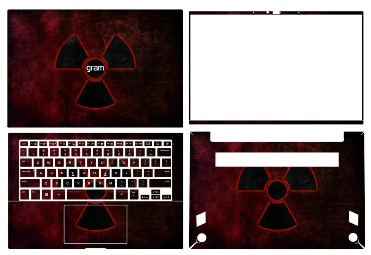 Kh Laptop Sticker Skin Decalcomanie Cover Protector Guard Per Lg Gram 14 (2022) 14 Z90Qd
