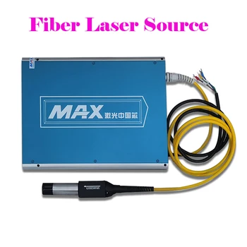 Original 50W Max Fiber Laser Source Q-switched Pulse GQM 1064nm for Laser Marking Machine DIY Parts Replacement 20W 30W 1