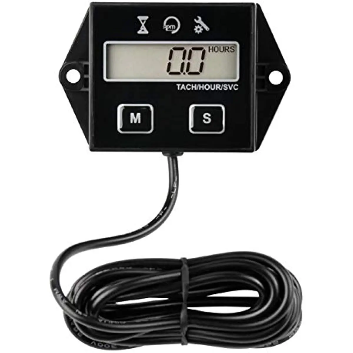 

Self Powered Engine Digital Maintenance Reminder Tachometer Contains Hour Meter Service Timer Shutdown Function WaterproofHM011E