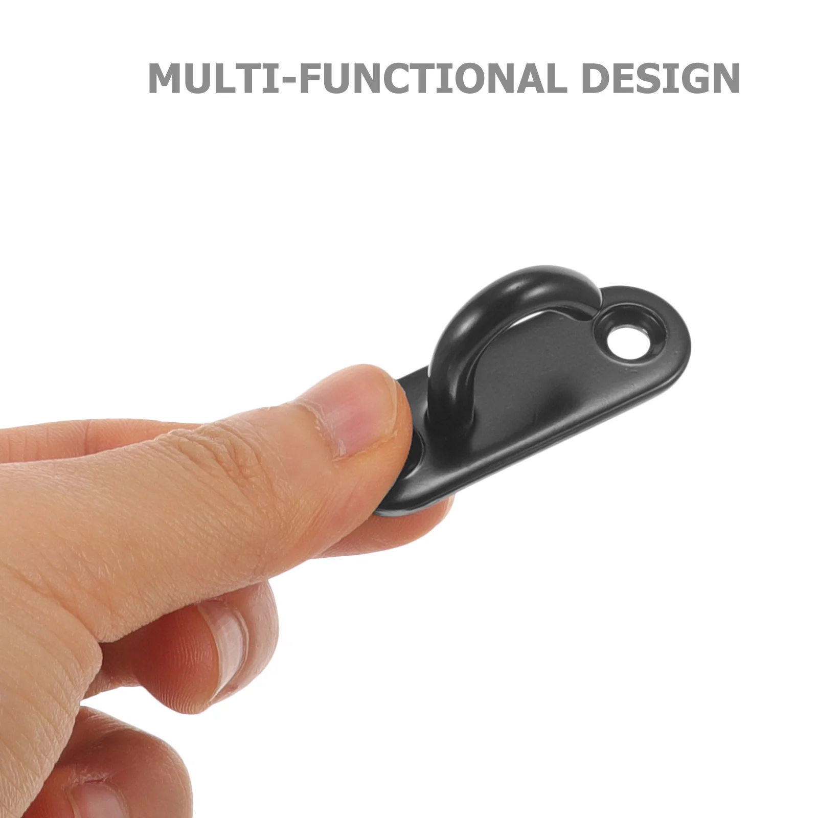 4 Pcs Sandbag Hook Ceiling Anchor Metal Wall Mounted Pad Eyes Plate Hooks 304 Stainless Steel Heavy Duty