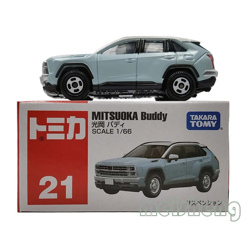 TAKARA TOMY TOMICA Scale 1/66 Mitsuoka Buddy 21 Alloy Diecast Metal Car Model Vehicle Toys Gifts Collections