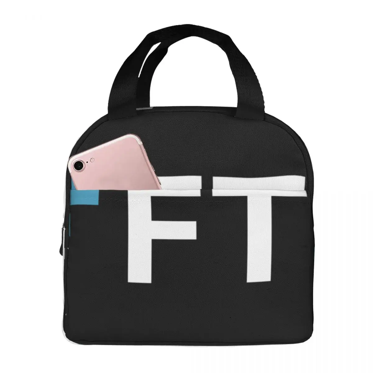 

FTX Risk Management Department Lunch Bag Unisex Portable Cooler Thermal Insulated Lunch Box Picnic Storage Food Bento Box