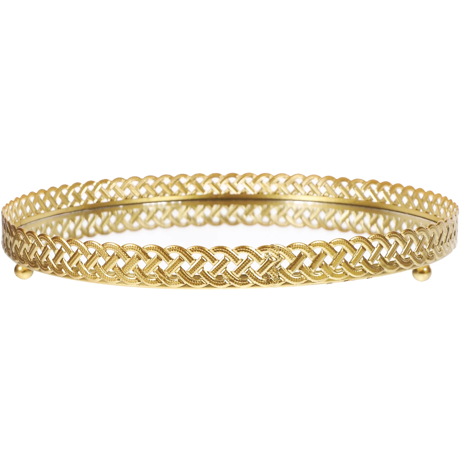 

Desktop Storage Tray Jewelry Trays Holder for Vanity Decor Lipstick Perfume Fruit Vintage Decorative Decorate Dish