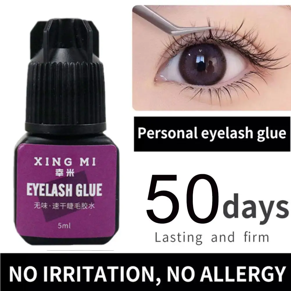 

False Eyelash Glue Quick Dry Waterproof Lasting Eyelashes Grafting No Extensions Adhesive Eyelashes Glue Irritation Glue Bl Y2A7