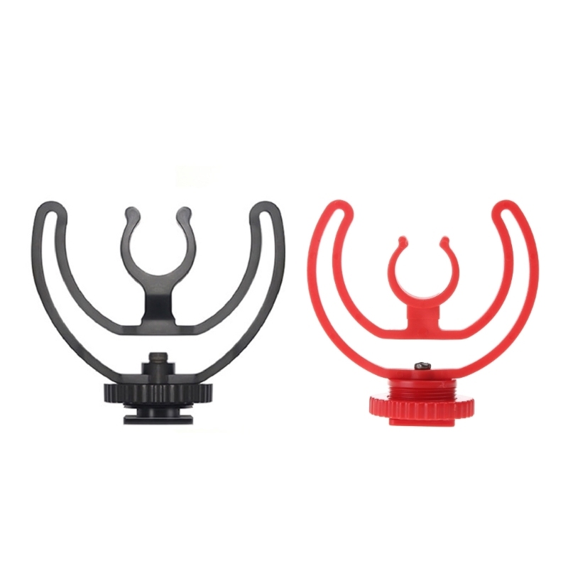 New Camera Hot Shoe Shock Mount with Rycote Lyre Bracket for Rode VideoMicro Me Microphone T21A