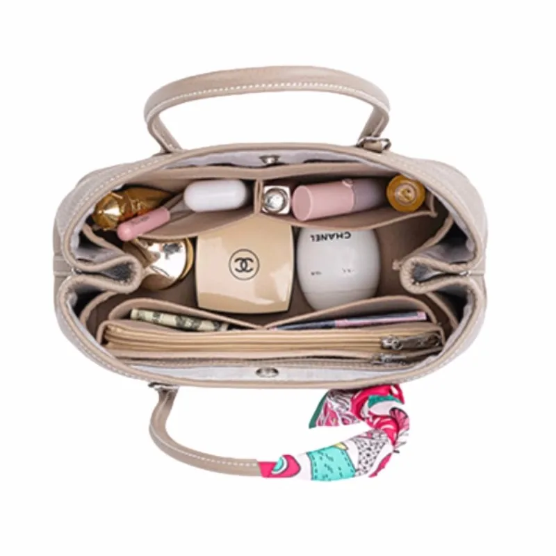 For Garden Party 30 36 Felt Cloth Insert Speedy Bag Organizer Makeup Handbag Organizer Travel Inner Purse Cosmetic Mommy Bags