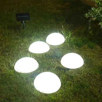 Cubo de Iluminação Solar Decorativo para Jardim ao Ar Livre  5pç