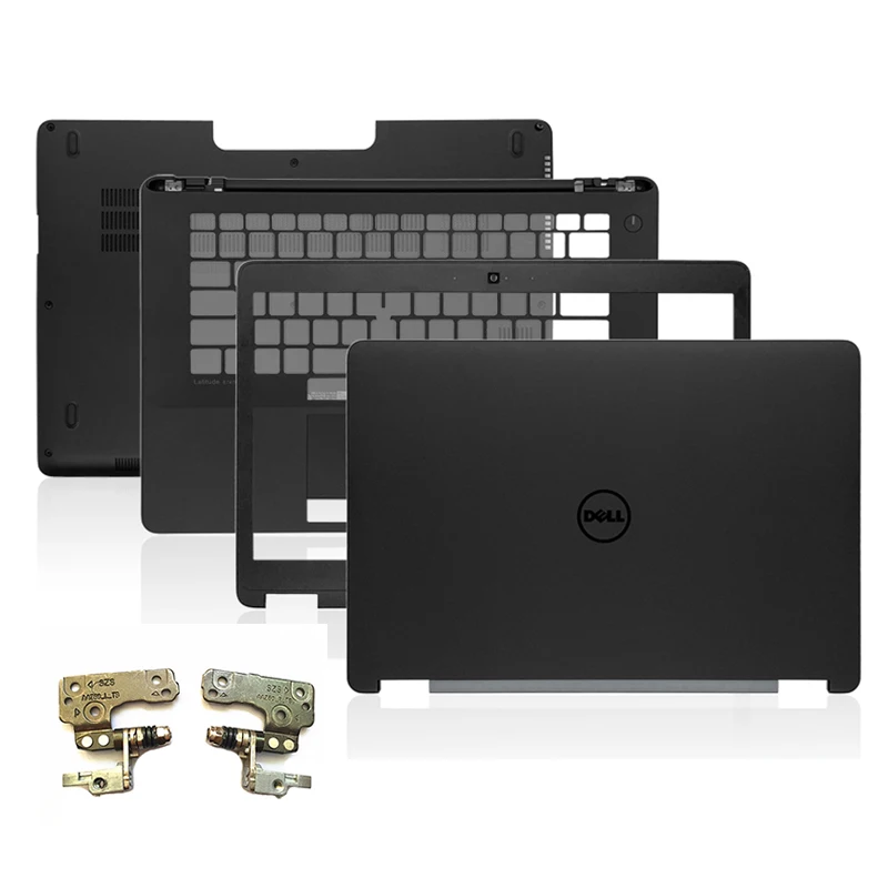 New For Dell Latitude E7470 Laptop Lcd Back Cover/Front Bezel/Hinges/Palmrest/Bottom Case No-Touch 0Fvx0Y Fvx0Y