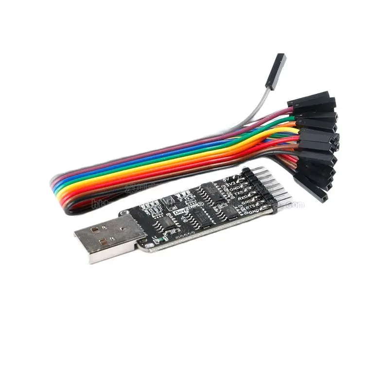

(10-in-1) USB serial port CH340 CP2102 to TTL/ RS485/ RS232 Fully communicates with each other