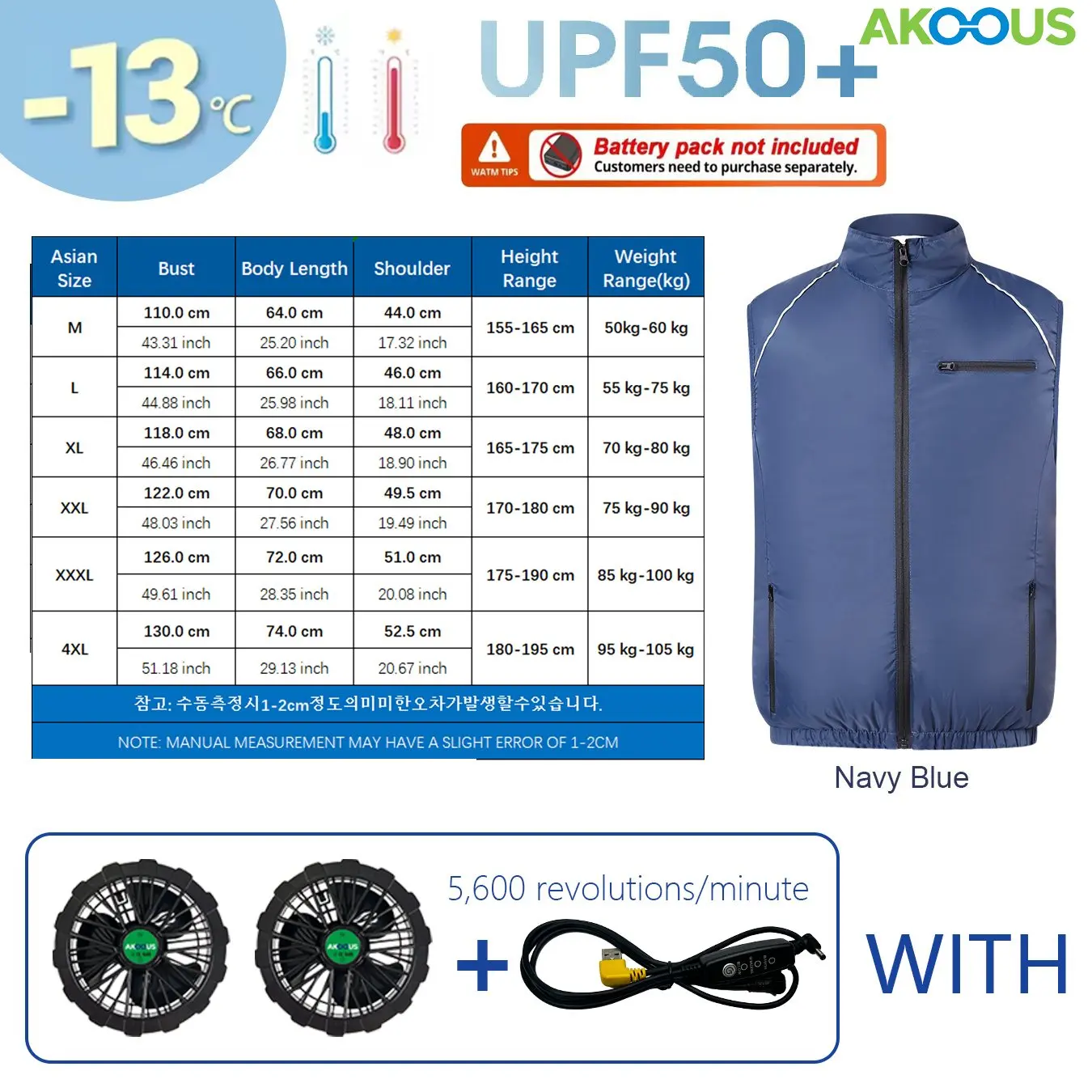  slider image of AKOOUS 12V USB Fan