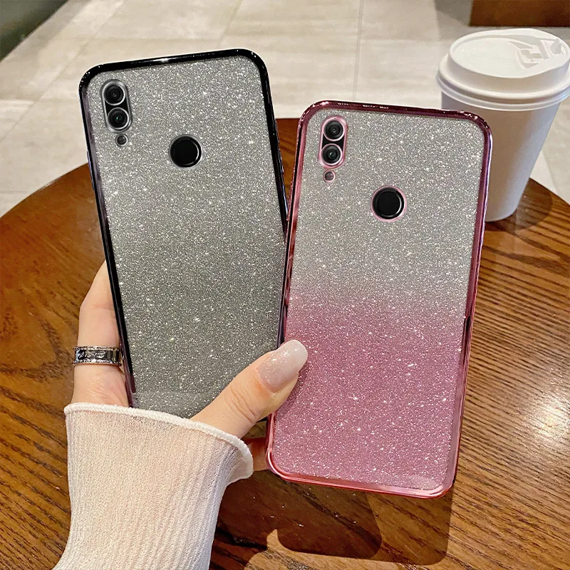 Glitter Candy Transparent Shockproof Clear Phone Case - Cute and Protective