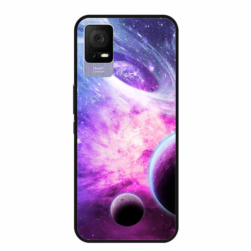 Fashionable Soft TPU Silicone Phone Cover - Stylish Painted Bumper Case