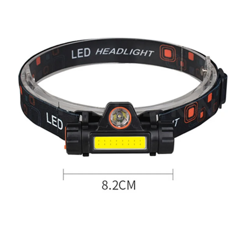 LED 미니 전조등 3000LM USB 충전식 고전력 헤드 라이트 헤드 토치 방수 캠핑 낚시 손전등