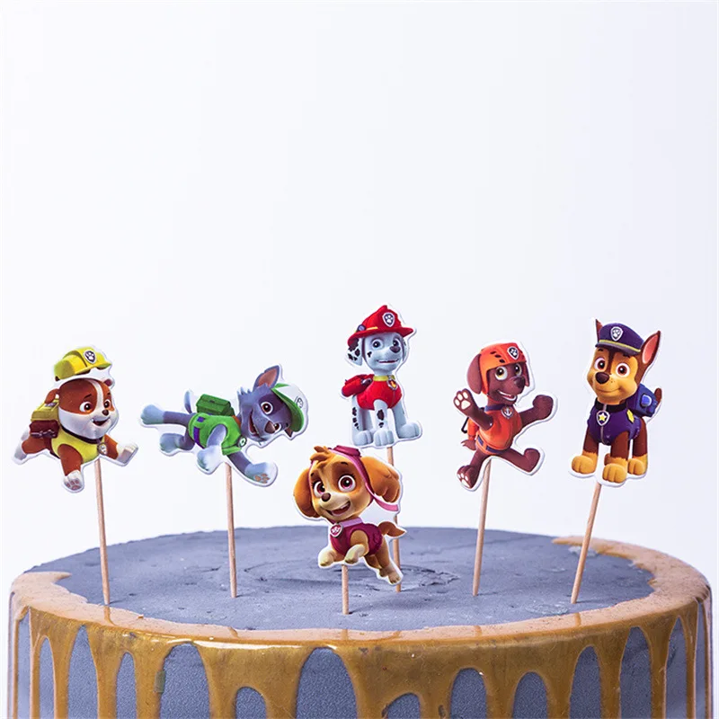 Paw Patrol Geburtstagsparty-Dekoration, Hundepatrouille, Pfote, Geschirr, Tischdecke, Tasse, Teller, Ballon, Babyparty, Kinderbevorzugung, Geschenk, Partyzubehör – Detail 9