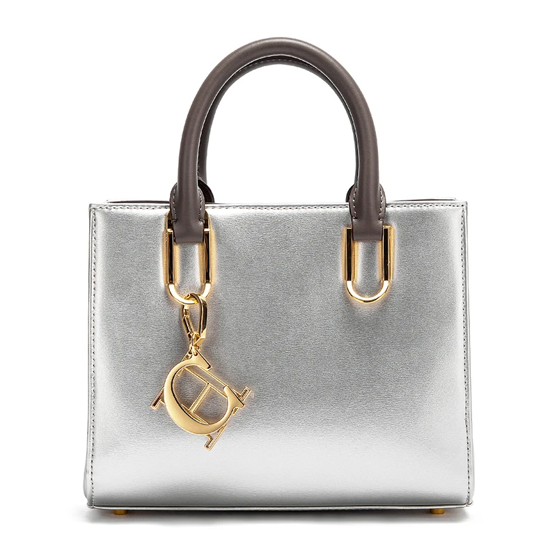 حقيبة كتف نسائية من CHCH حقيبة يد فضية بسيطة جديدة...