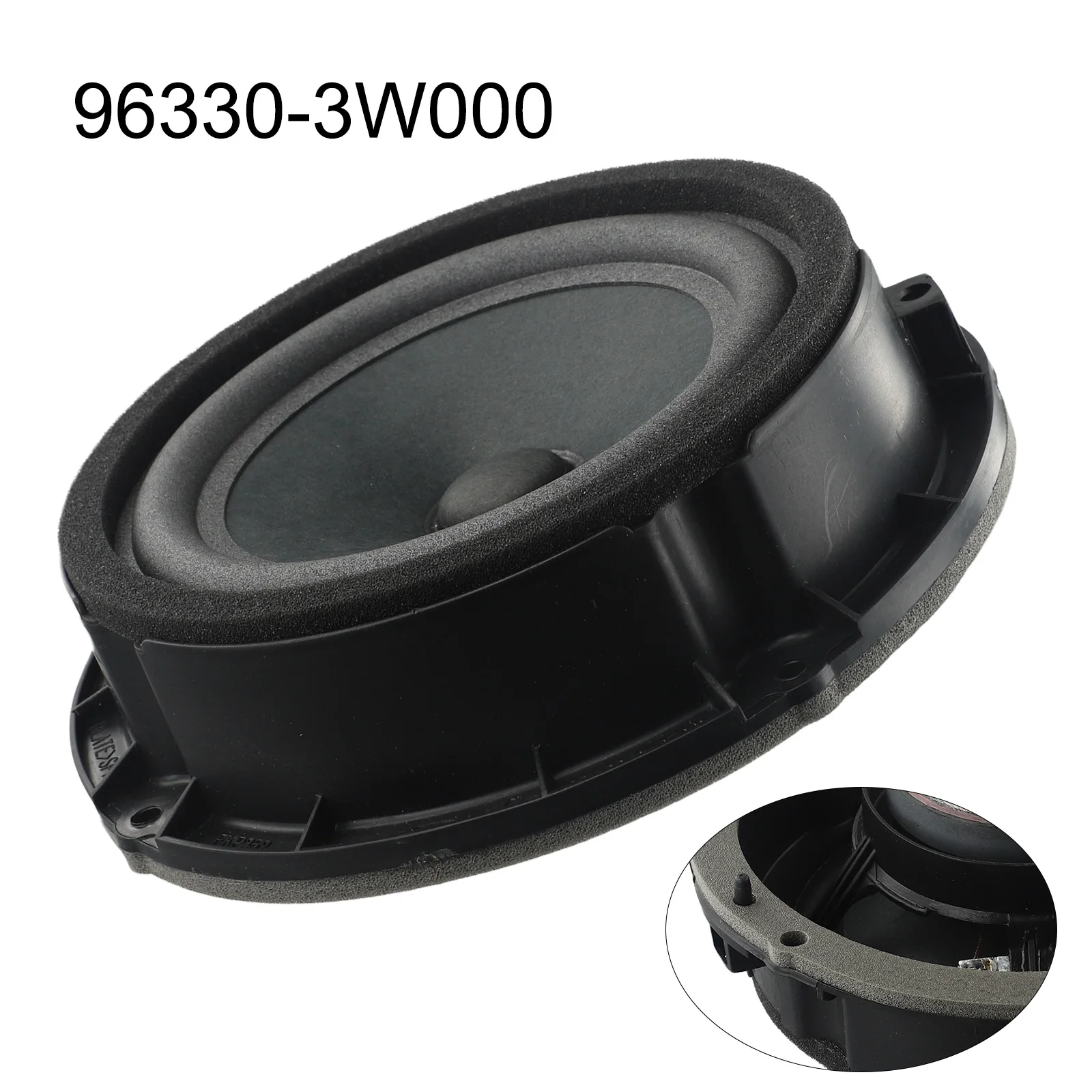 

1pc Car Door Speaker Assy Speaker Assembly Black Plastic For Kia SPORTAGE 2010-2013 96330-3W000 Multi-tone Claxon Horns Interior