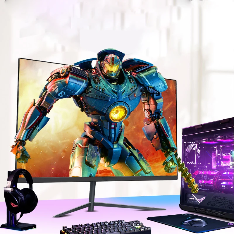 

Full HD 27 inch 1920*1080 75hz K led gaming monitor with light bar