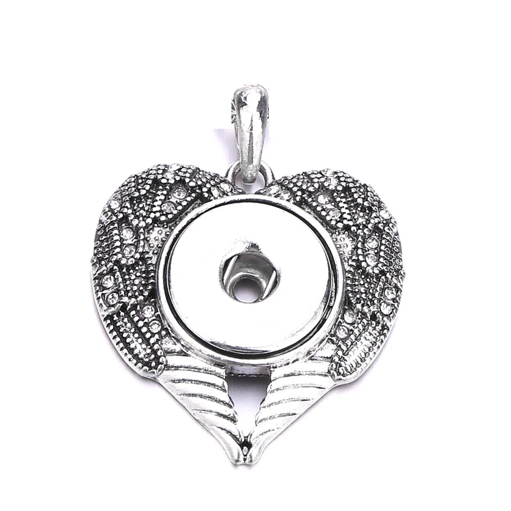 10Pcs 18mm Snap Button Hand Woven Adjustable Pu Chain Necklace Vintage Style Tortoise Heart Eye Pendant Snaps Jewelry