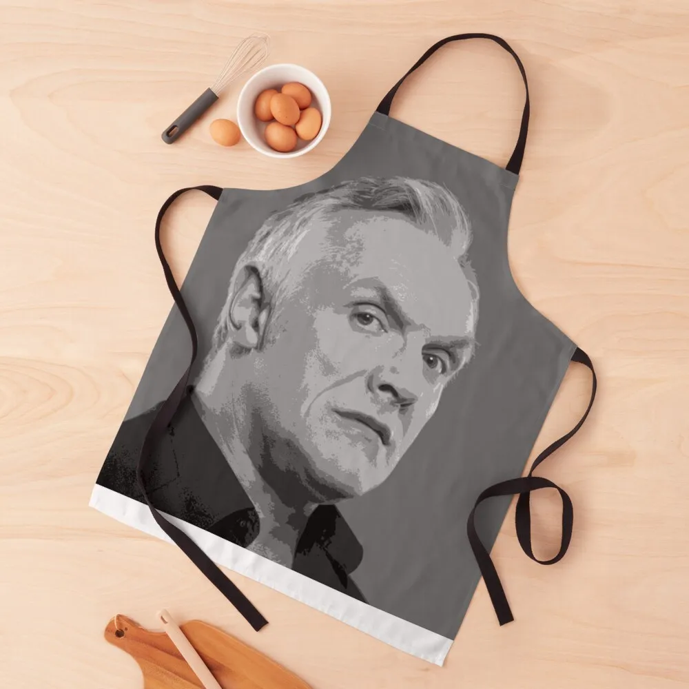 

Greg Davies Pop Art Portrait Apron Women's Dress Household Items Useful Kitchens Men Novelties Kitchen And Home Apron