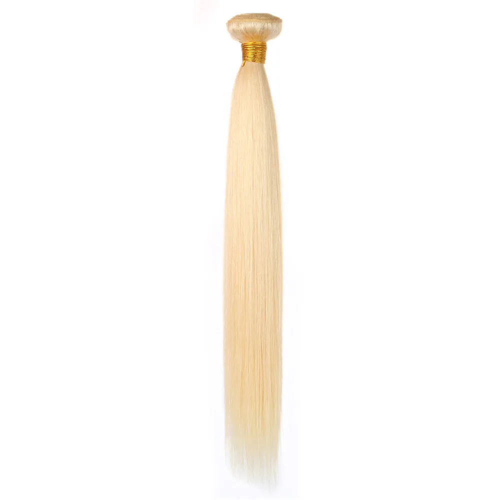 Straight Hair Bundles Remy Human Hair Extension 10-30 Inch 50g/Pcs Remy Weave Extensions 613