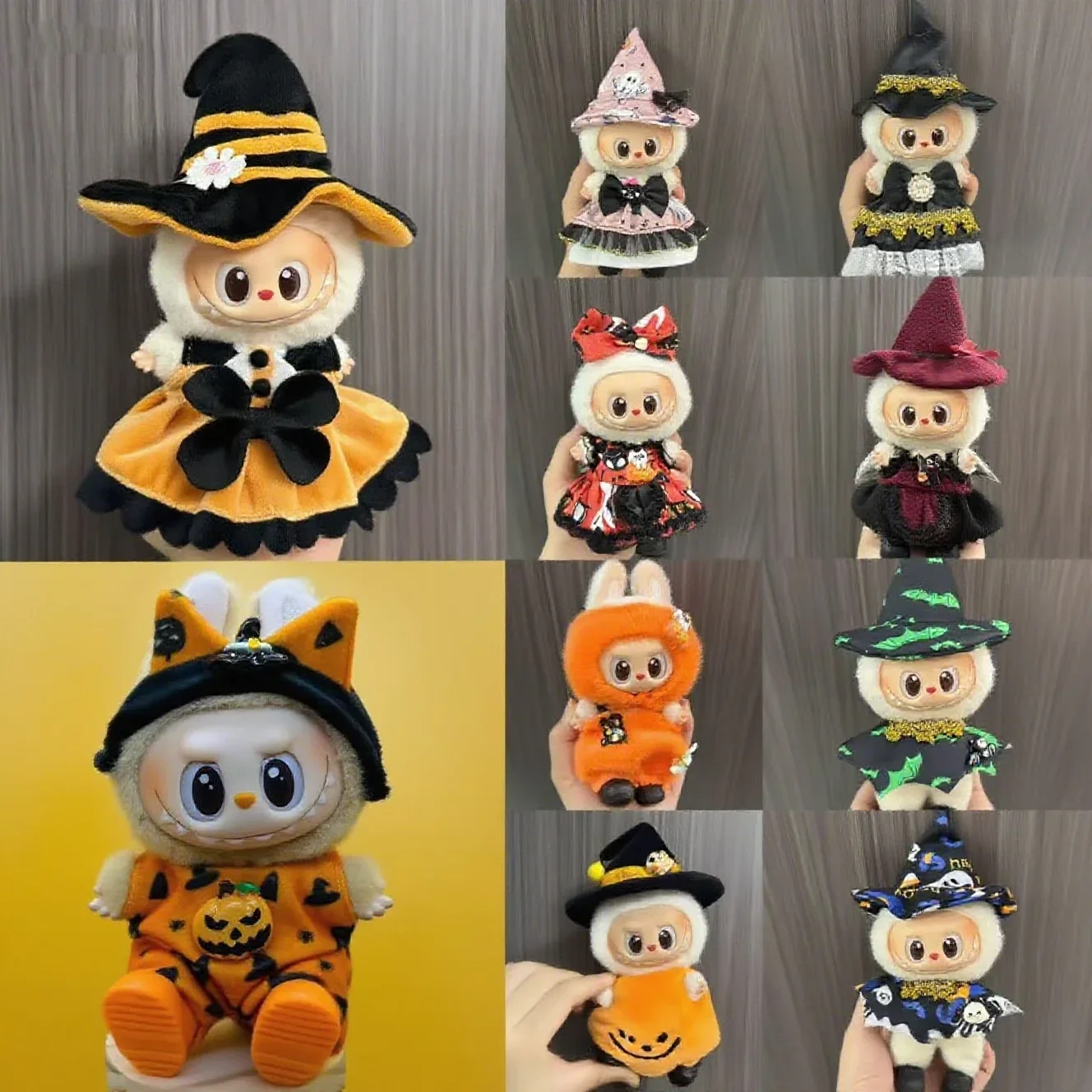 Labubu Halloween Bat Outfit