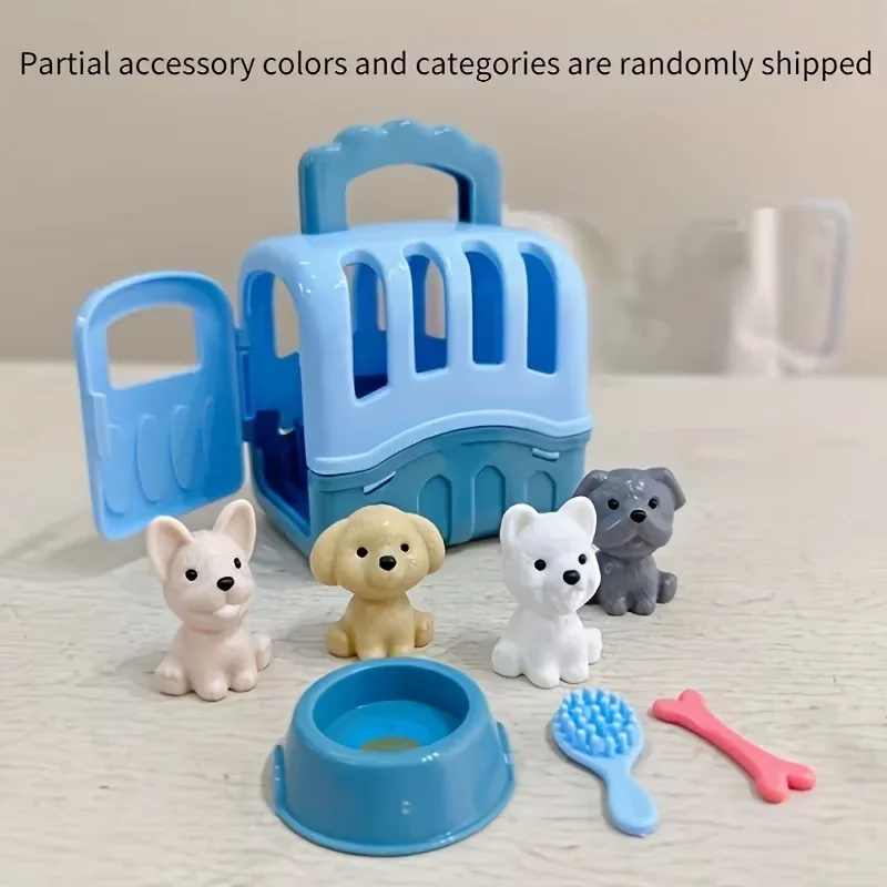 Deluxe Pet Care Playset: Interactive Animal Figures & Dollhouse Accessories