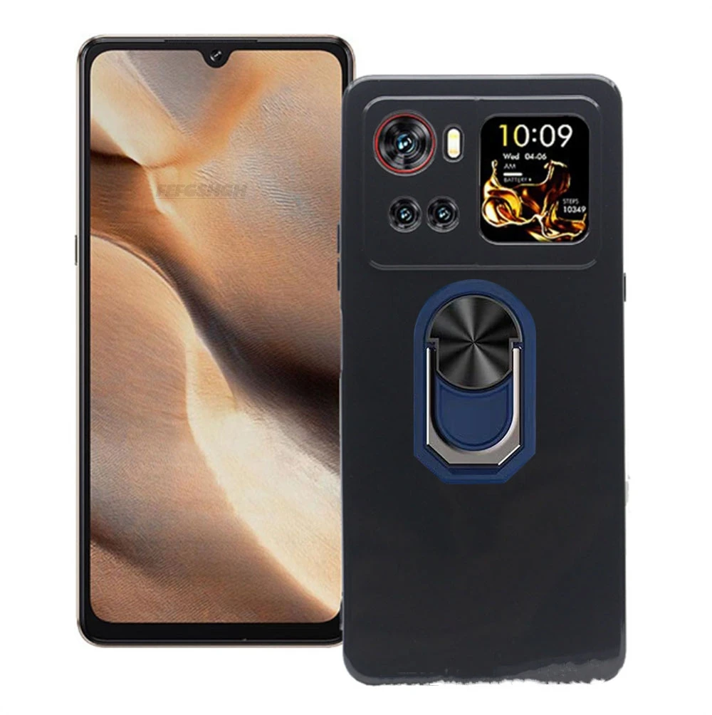 Enhanced Product Title:   
Soft TPU Silicone Phone Case with Back Finger Ring and Bracket
