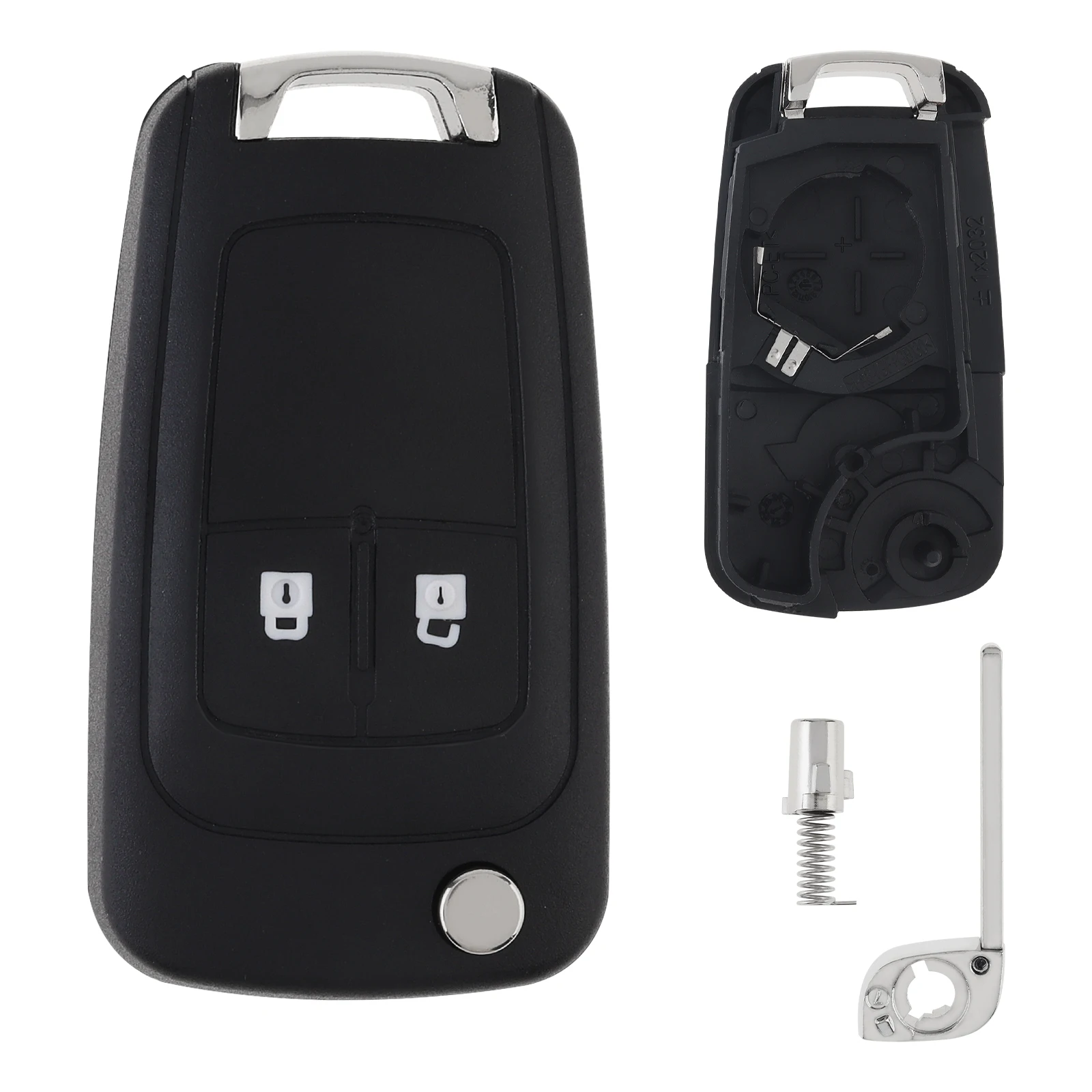 

2 Buttons Car Auto Key Fob Case Shell Replacement Flip Folding Remote Cover for Opel Vauxhall Astra Insignia Vectra Corsa Zafira