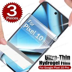 3 - Pack Slim Soft Hydrogel Film Screen Protector - Google Pixel 5 (Ultrathin Soft HD)