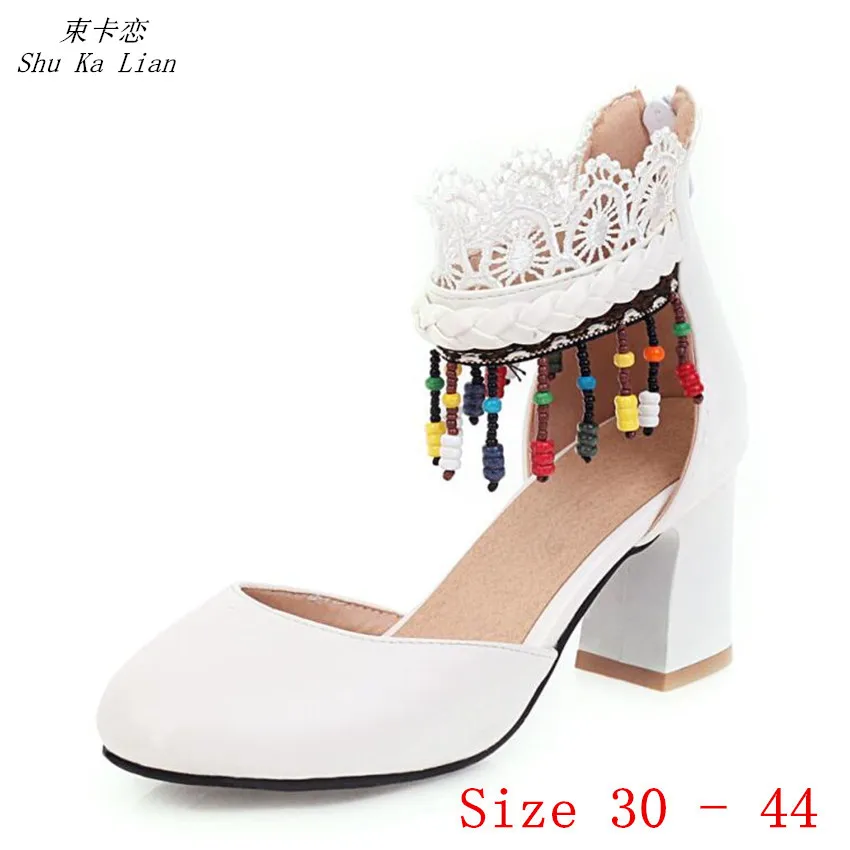 

High Heels D'Orsay Women Pumps High Heel Shoes Stiletto Woman Shoes Kitten Heels Small Plus Size 30 31 32 33 - 40 41 42 43 44