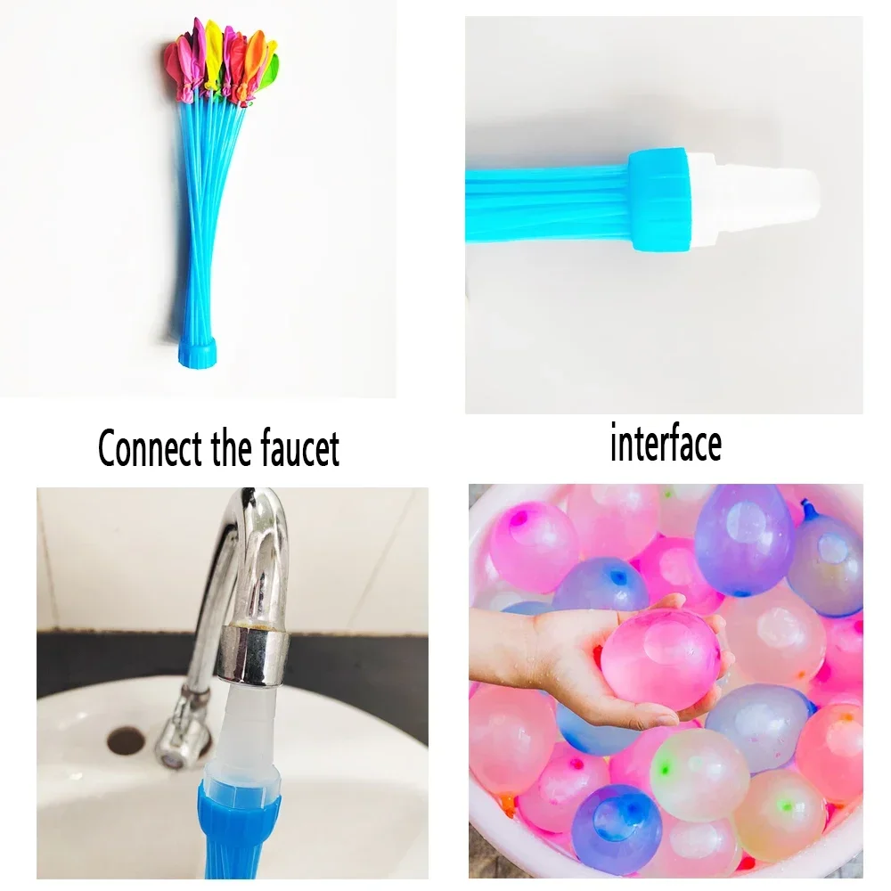 888/1111pcs Fast Water Filling Balloon Summer Entertainment Children's Beach Toys Water Bomb Festivals Party Water Balloon - Image 5