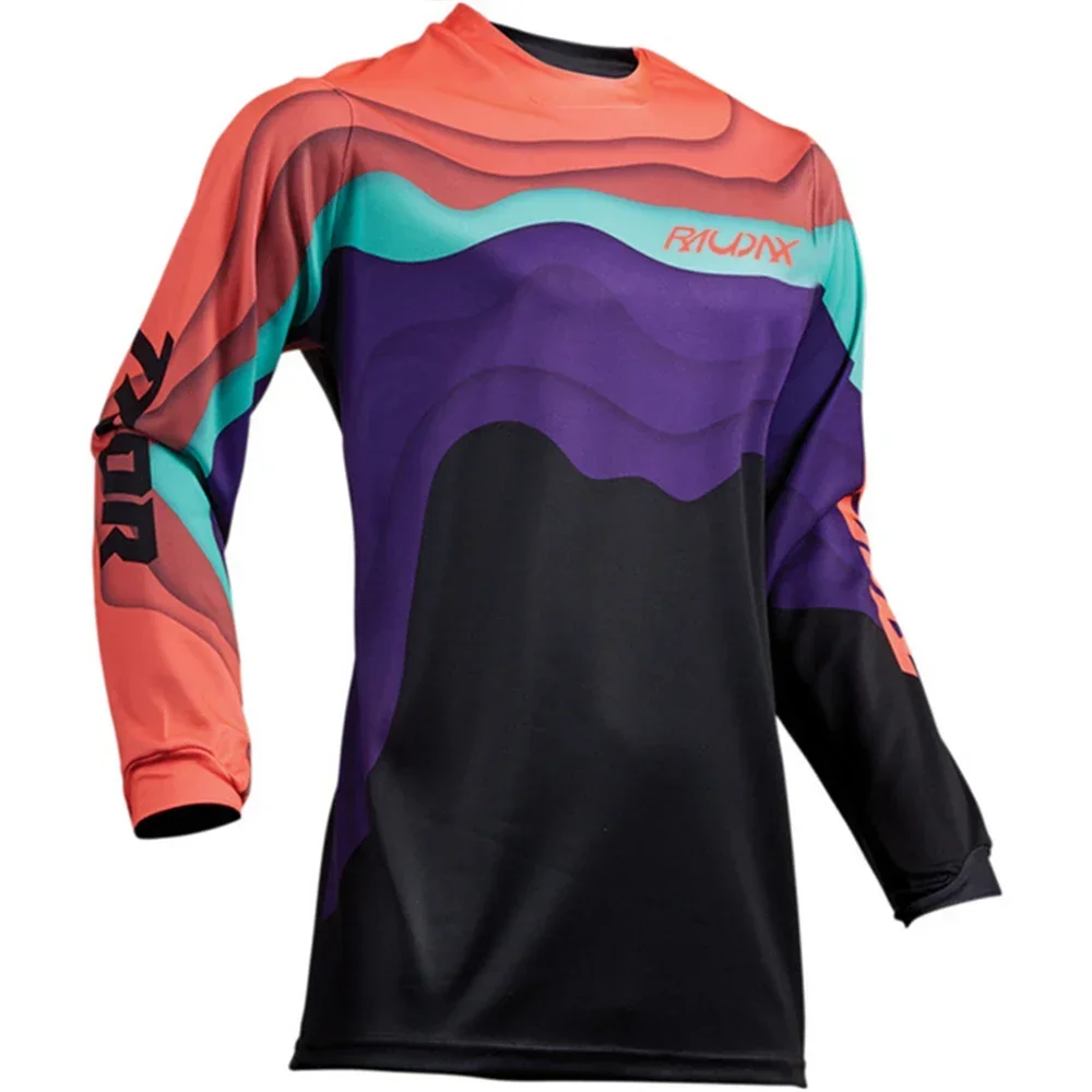 Motocross Jersey Mtb Downhill Jeresy Cycling Mountain Bike Shirts Maillot Ciclismo Hombre Quick Dry Thor Raudax Woman Jerseys